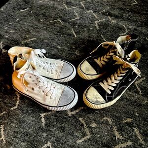 Kids Unisex Nununu mix and match sneakers (two pairs) size EUR 35-36